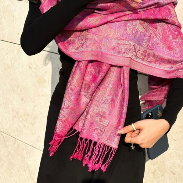 Hot Pink Shawl