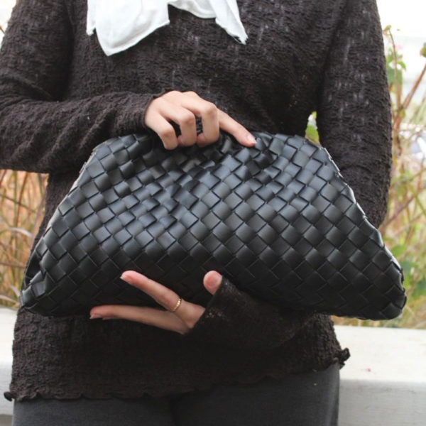 Leather Black  “ LARGE”